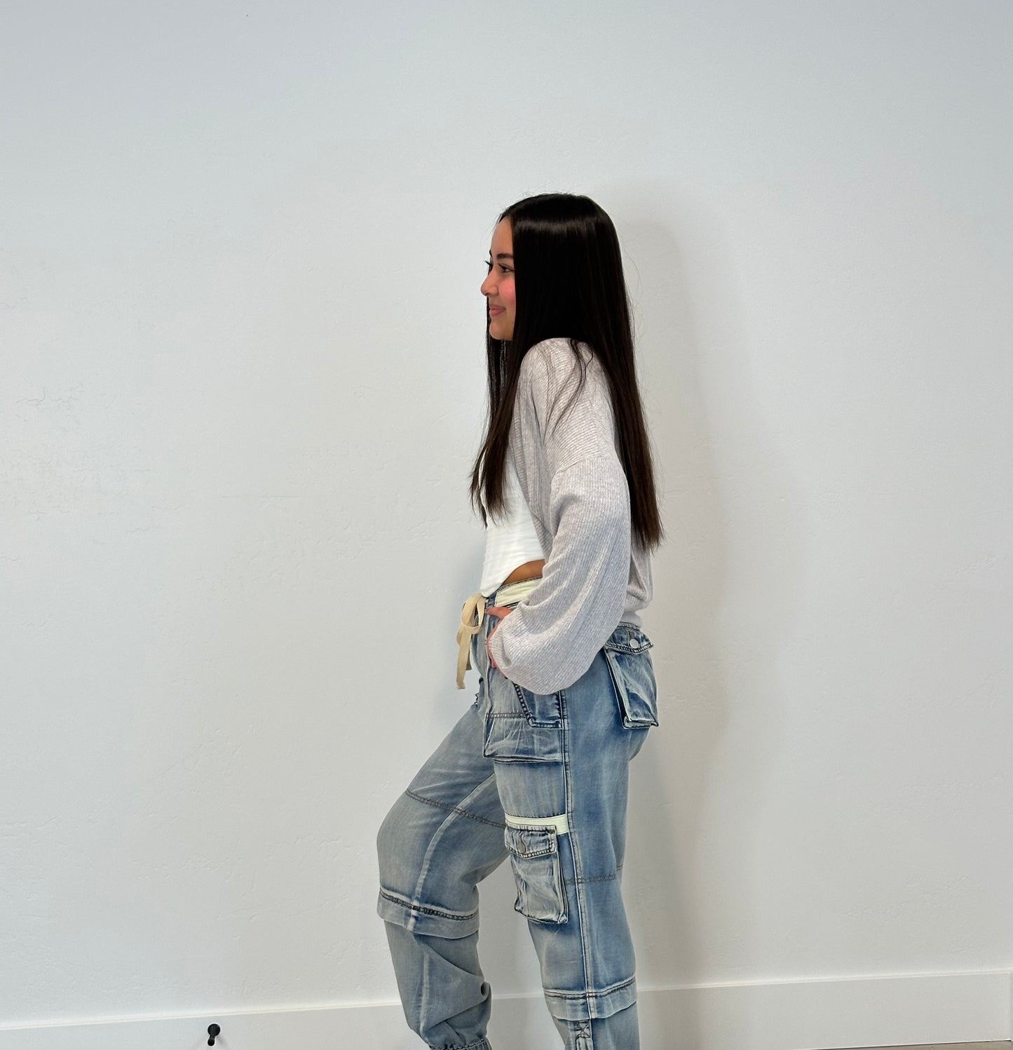 BRUSHED RIB SHRUG