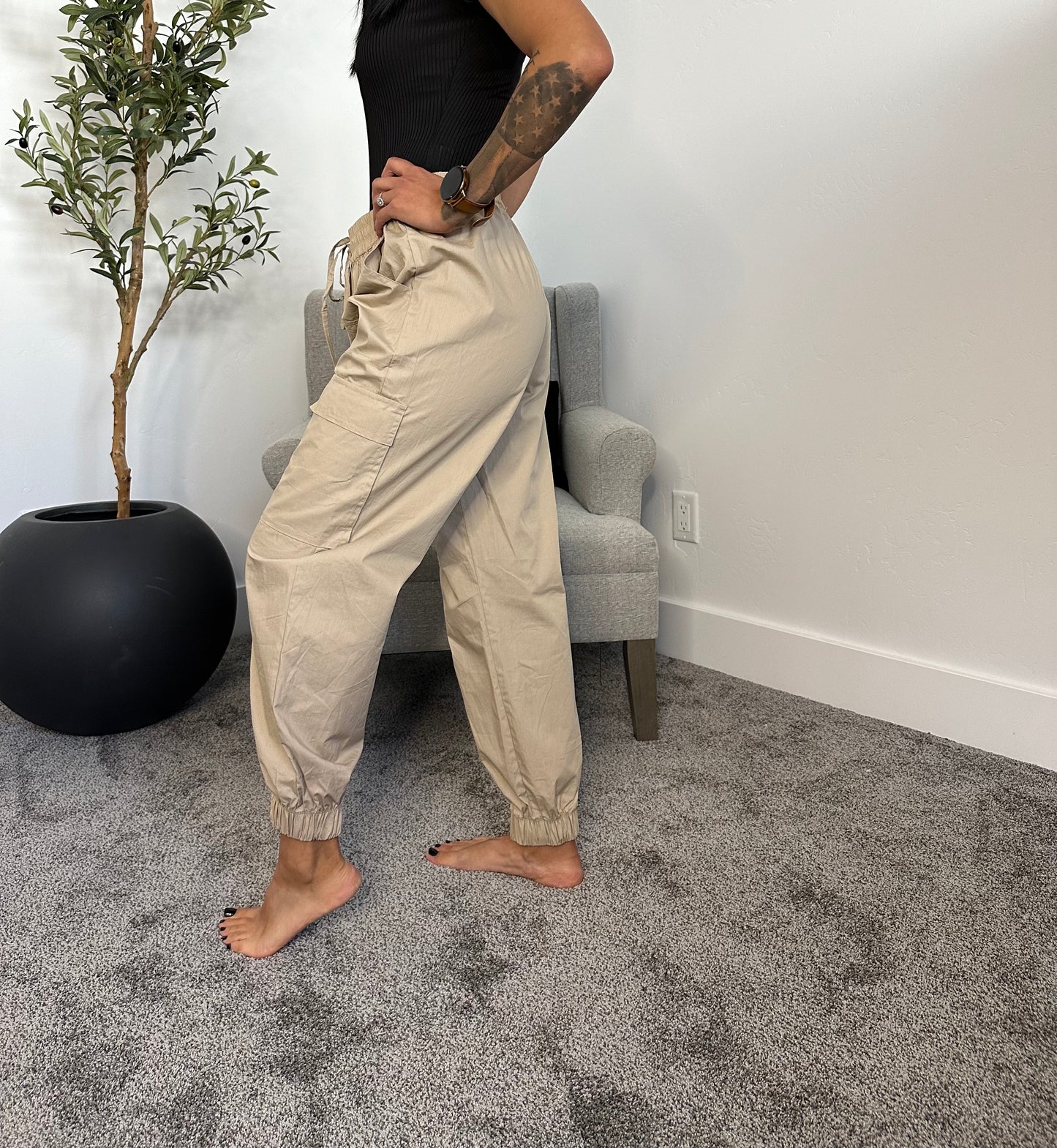 Khaki Jogger