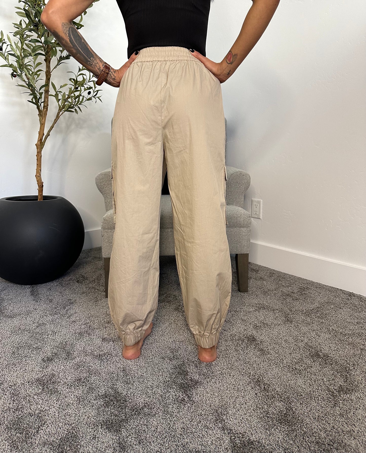Khaki Jogger