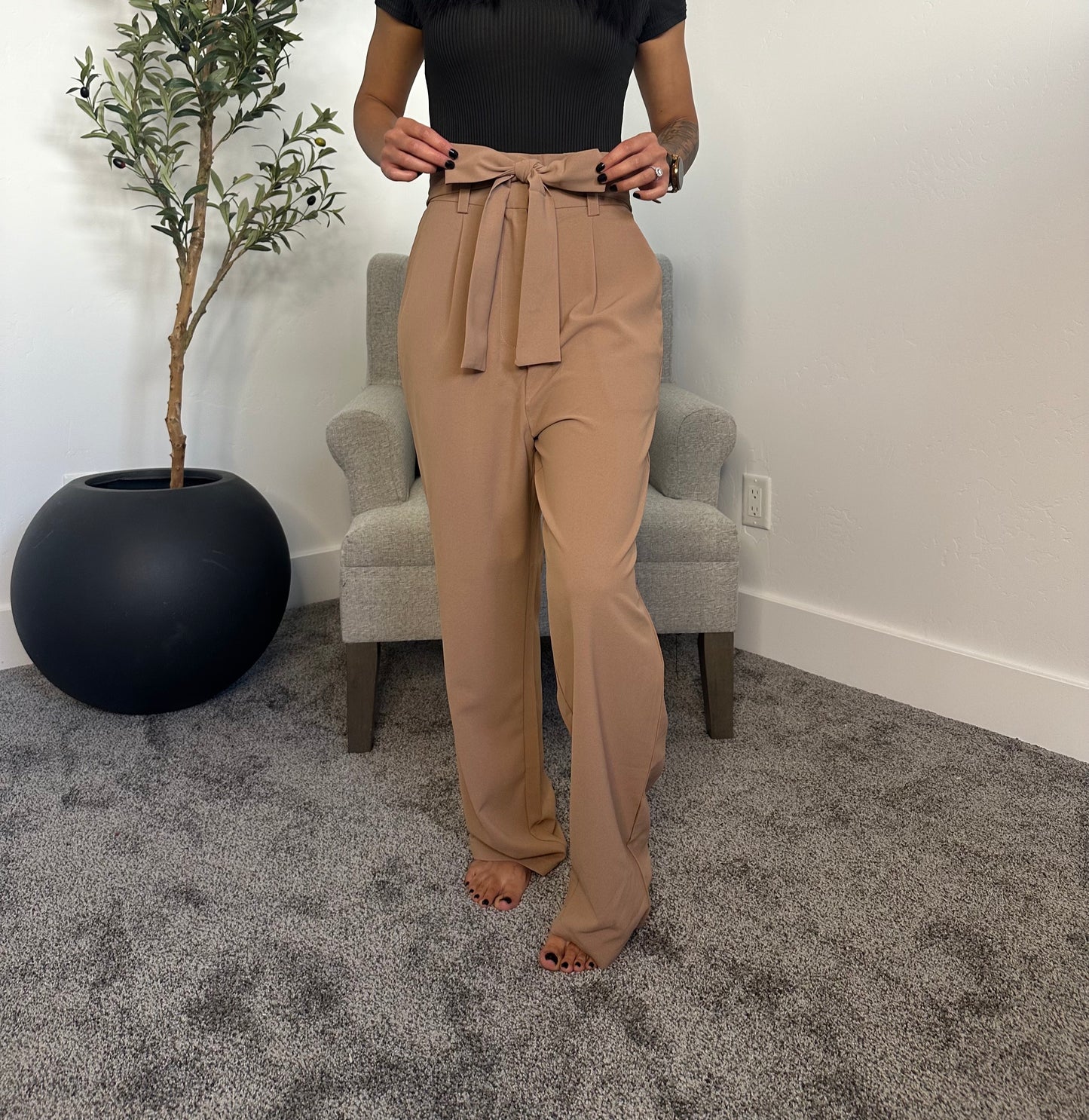 Business High Waist Trousers